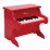 Hape E0318A Jucărie muzicala din lemn Pian rosu "PLAYFUL PIANO"