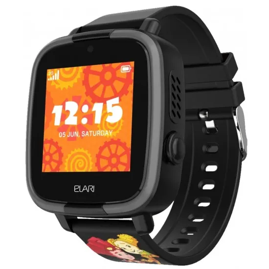 Ceas smart pentru copii Elari FixiTime Fun black