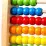 Hape E0412A  Jucarii educativa din lemn  - Curcubeu - abac cu bile colorate, RAINBOW BEAD ABACUS