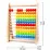 Hape E0412A  Jucarii educativa din lemn  - Curcubeu - abac cu bile colorate, RAINBOW BEAD ABACUS