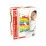 Hape E0412A  Jucarii educativa din lemn  - Curcubeu - abac cu bile colorate, RAINBOW BEAD ABACUS