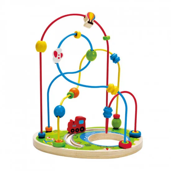 Hape E1811A Jucărie din lemn - Labirint  "Детская площадка" PLAYGROUND PIZZAZ