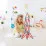 Hape E5565A  Jucărie din lemn Flexistix - Set de construcție. Constructor:  Set pentru creativitate