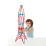 Hape E5565A  Jucărie din lemn Flexistix - Set de construcție. Constructor:  Set pentru creativitate