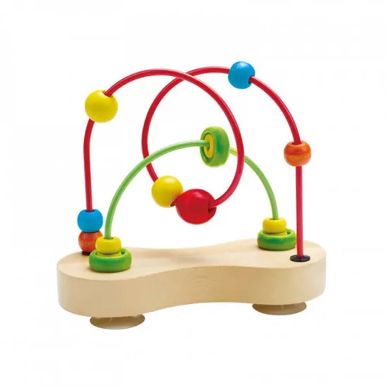 Hape E1801A Деревянная игрушка - Лабиринт "Двойной пузырь" DOUBLE BUBBLE