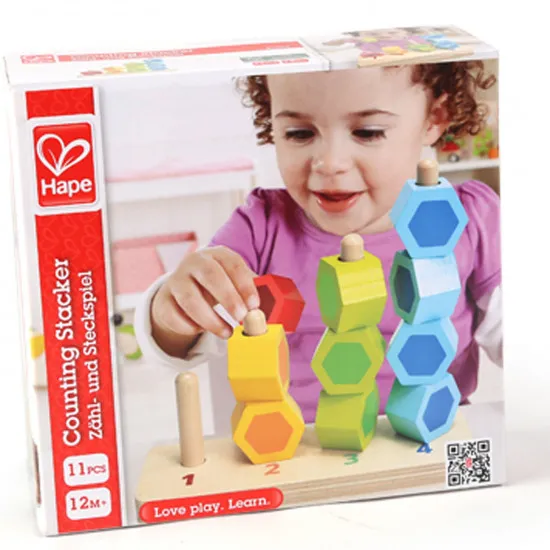 Hape E0504B JucÄ?rie din lemn Sortator - numerator