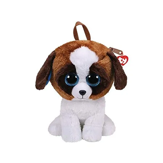TY95011 Jucărie de Plus - Catelul Duke, 25 cm (rucsac)