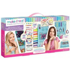 Make it real 1802M Набор для создания украшений Mega Jewelry Set Make it real 1802M Набор для создания украшений Mega Jewelry Set