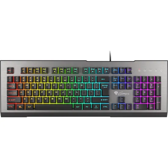 Клавиатура проводная Genesis Rhod 500 RGB Silver