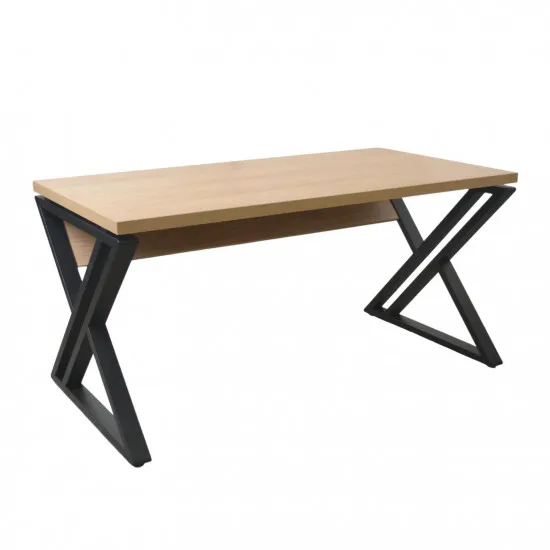 Masă oficiu DP Sparta, Sonoma/Black