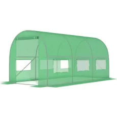 Садовая теплица FunFit 4x2,5x2m (1466) Садовая теплица FunFit 4x2,5x2m (1466)
