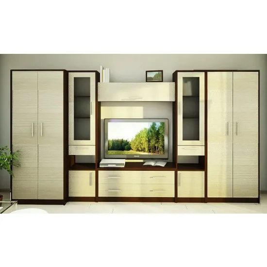 Living Bafimob Omega L (370 cm), Wenge /Chamonix deschis