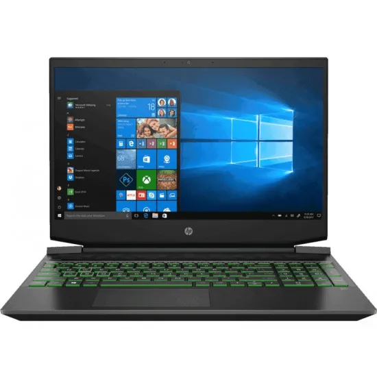 Laptop 15,6" HP Pavilion Gaming 15 491K2EA / Intel Core i5-10300H / 16 GB / 512 GB SSD / Shadow Black with Acid green pattern