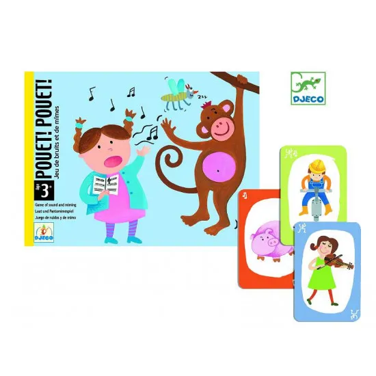 Djeco DJ05152 Настольная игра "Пантомима". Puet! Puet!