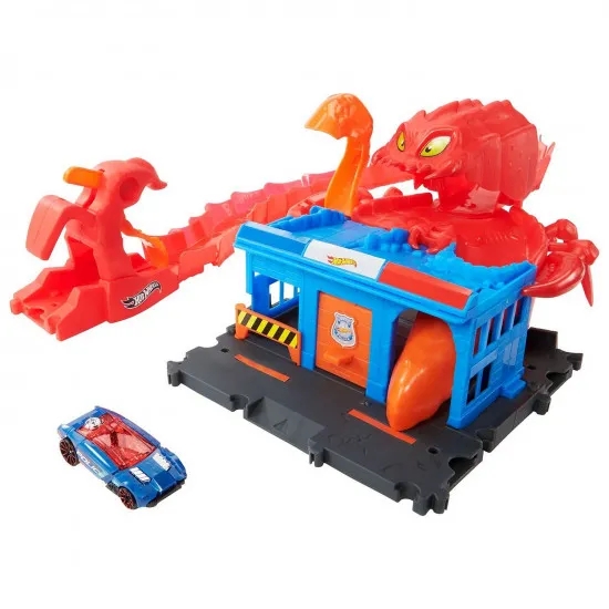 Hot Wheels HDR32 Set de joaca City Nemesis Scorpion Police