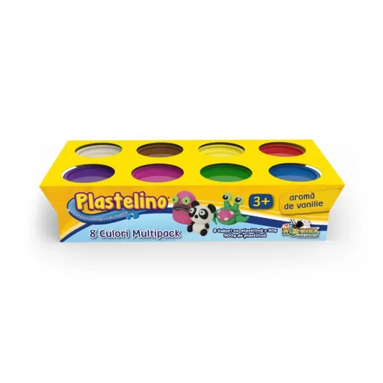 Plastelino INT5928 Пластилин Набор из 8 цветов 50 г.