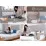 Бортик для кровати Lionelo Eva Beige Melange (40x150 см)