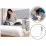 Бортик для кровати Lionelo Eva Grey Melange (40x150 см)
