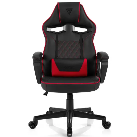 Fotoliu de gaming Sense7 Knight, Black/Red