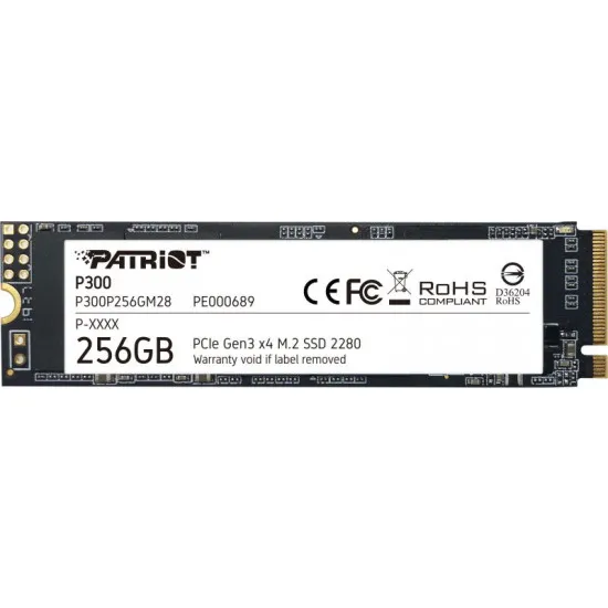 M.2 Накопитель SSD 256 GB Patriot P300 (P300P256GM28)