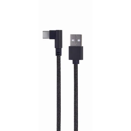 Cablu Cablexpert USB 2.0/USB Type-C, Black (CC-USB2-AMCML-0.2M)