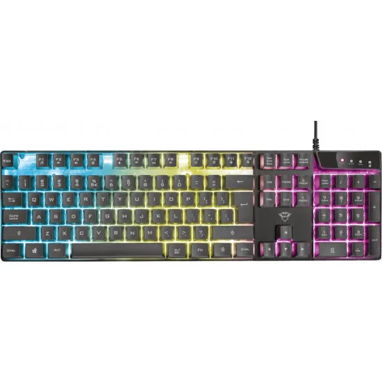 Tastatură cu fir Trust GXT 835 Azor Black