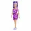 Barbie HBV12 Papusa Fashionista intr-o rochie mov, 29 cm