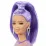 Barbie HBV12 Papusa Fashionista intr-o rochie mov, 29 cm