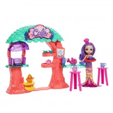 Enchantimals HCF86 Set de joaca cu papusa Cafeneaua Sea Cave, 15 cm