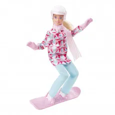 Barbie HCN32 Papusa Snowboarder, 30 cm Barbie HCN32 Papusa Snowboarder, 30 cm