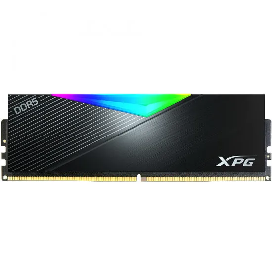 Modul de memorie DDR5 16GB Adata XPG Lancer RGB Black AX5U5200C3816G-CLARBK (DIMM/5200 MHz)