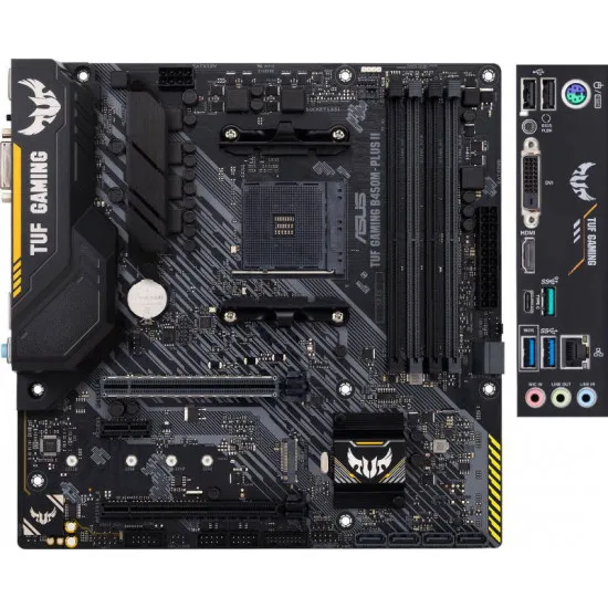 Placă de bază Asus TUF GAMING B450M-PLUS II (AM4/AMD B450)