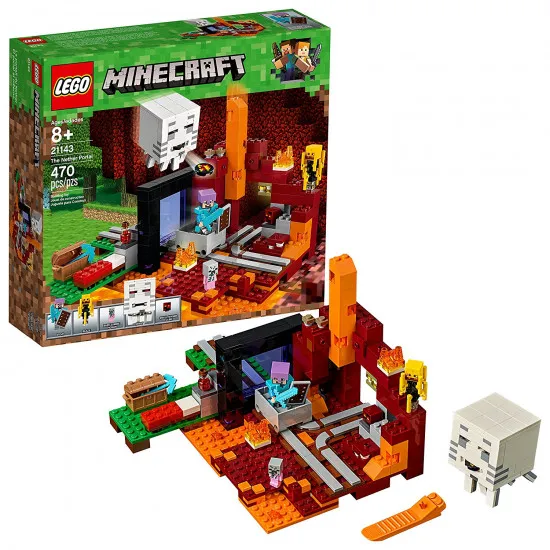 Lego MINECRAFT 21143  Portalul Nether