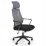 Fotoliu de birou Halmar Valdez, Grey/Black