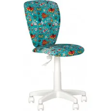 Кресло детское Nowy Styl Polly GTS CM-01, White/Green Кресло детское Nowy Styl Polly GTS CM-01, White/Green