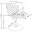 Scaun Halmar Matrix 2, Black/White