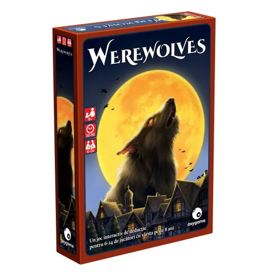 Cutia BG-152241 Настольная игра "Оборотни" ( Werewolves )