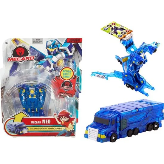 Mattel Mecardimal Jumbo FXP34 Машинка Mecard трансформер