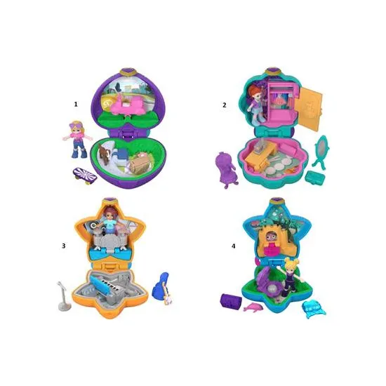 Mattel GCD62 Мини-наборы Polly Pocket Poll "Чудесное место"