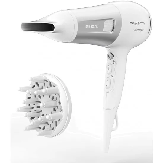 Uscător de păr Rowenta Powerline CV5930F0, 2400 W, White