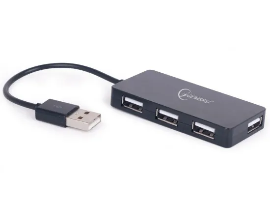USB Hub Gembird UHB-U2P4-03, Black