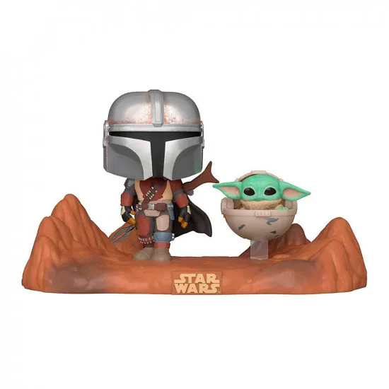Funko Pop 49930 Figurina Star Wars The Mandalorian With Child