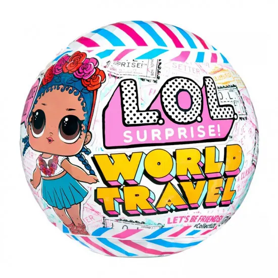 L.O.L Surprise! 576006 Игровой набор World Travel с аксессуарами, 8 см