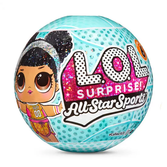 L.O.L Surprise! 579816 Игровой набор All Star B.B. Sports Basketball с аксессуарами, 8 см