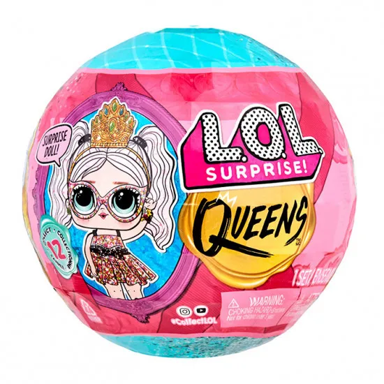 L.O.L Surprise! 579830 Игровой набор Queens с аксессуарами, 8 см