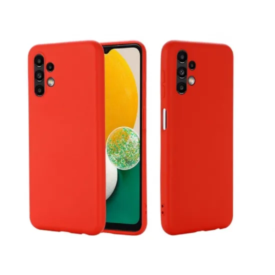Чехол Helmet Liquid Silicone для Samsung Galaxy A13, Red