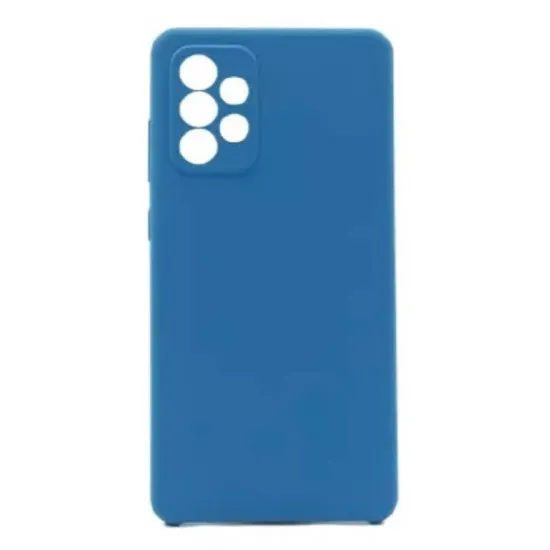Чехол Helmet Liquid Silicone для Samsung Galaxy A73, Blue