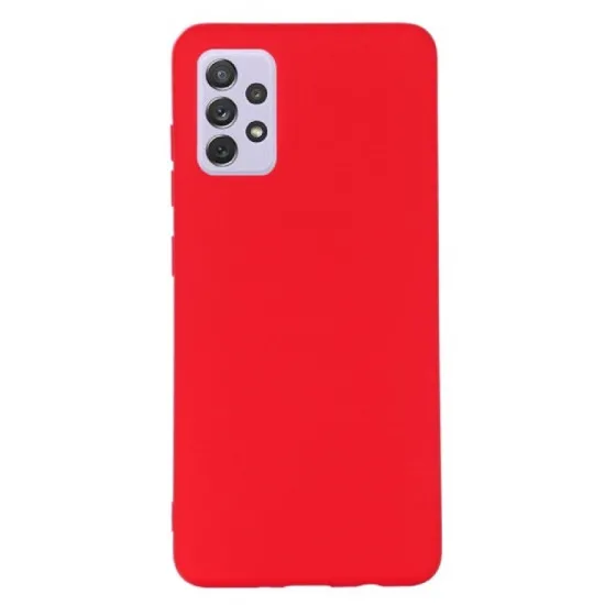 Чехол Helmet Liquid Silicone для Samsung Galaxy A73, Red