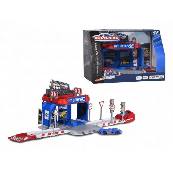 Simba-dickie 2050023 Majorette Set de joc "GRAN TURO+Creatix"