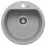 Мойка кухонная Tornado Quartz D480, Grey